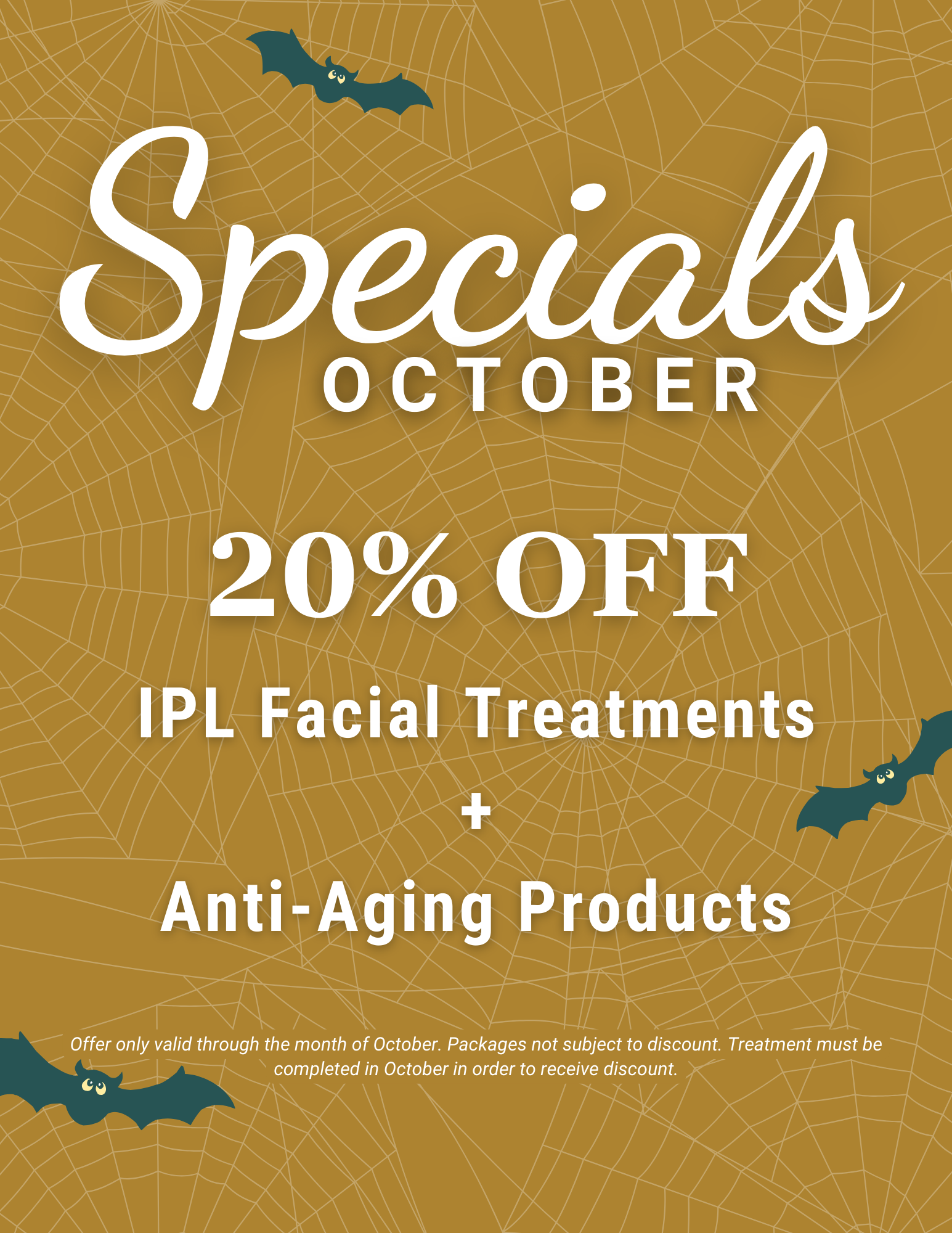 October Specials 2024 Anti-Aging