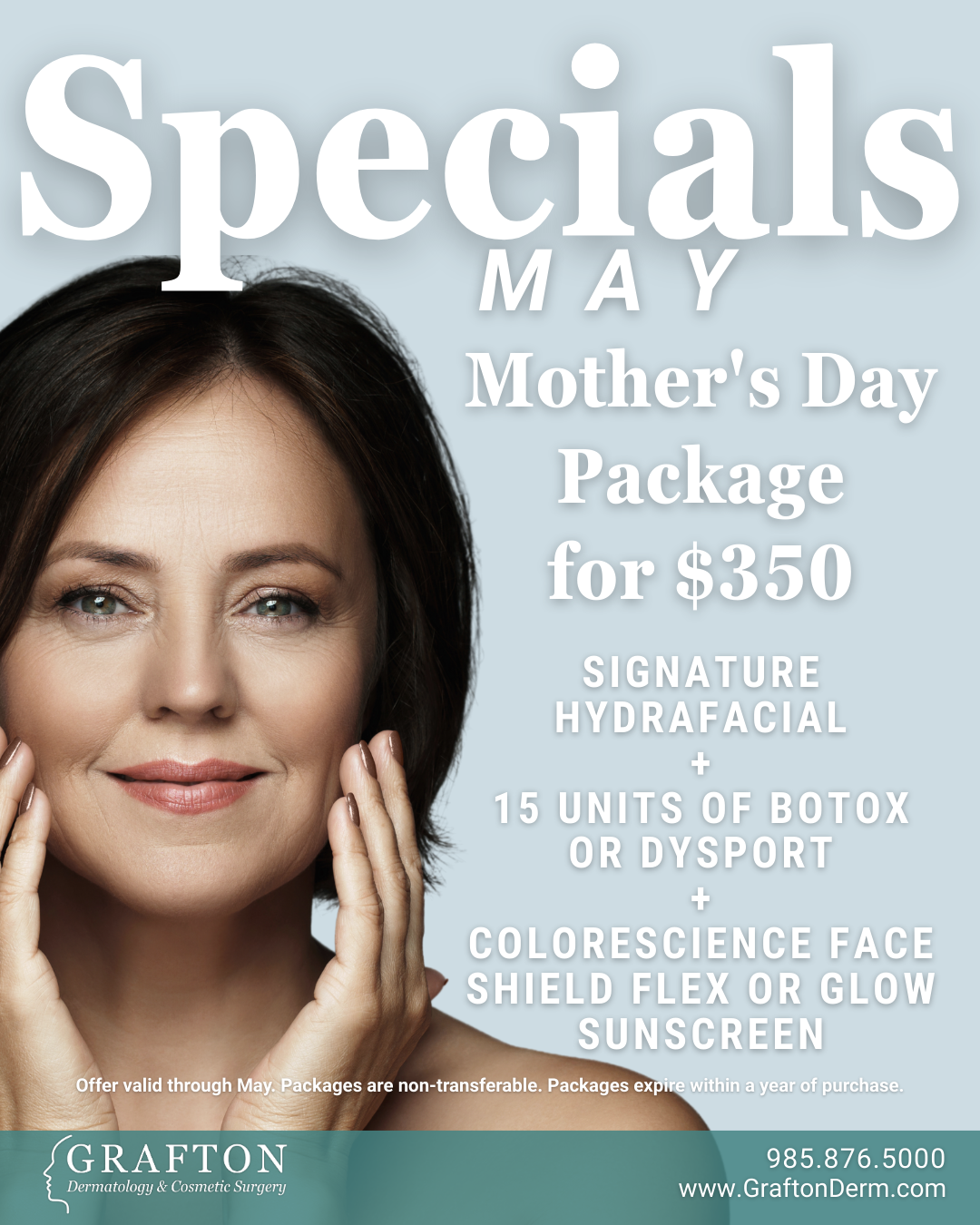 May 2025 2025 Specials Mother's Day