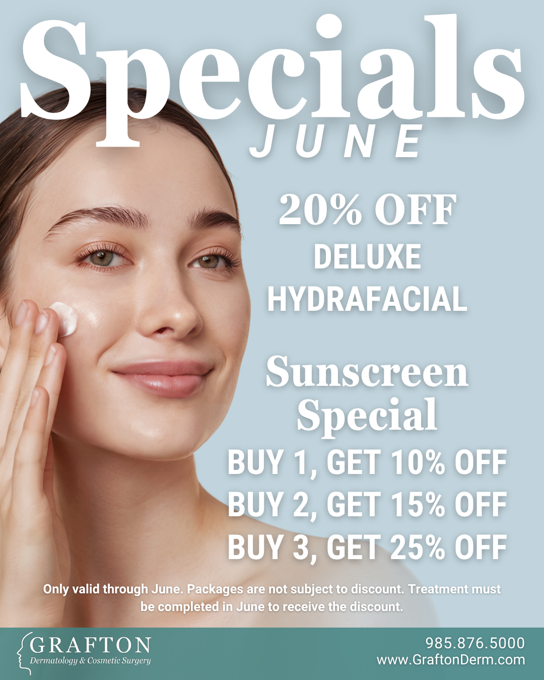 June 2026 Specials Grafton Dermatology